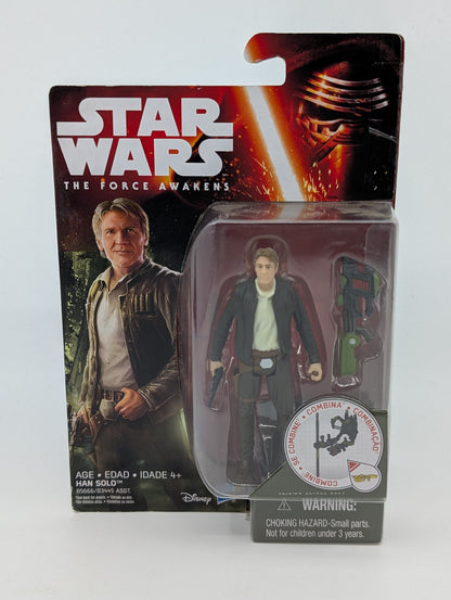 2015 - Star Wars The Force Awakens - Han Solo with Accessories - Hasbro