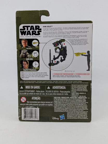 2015 - Star Wars The Force Awakens - Han Solo with Accessories - Hasbro