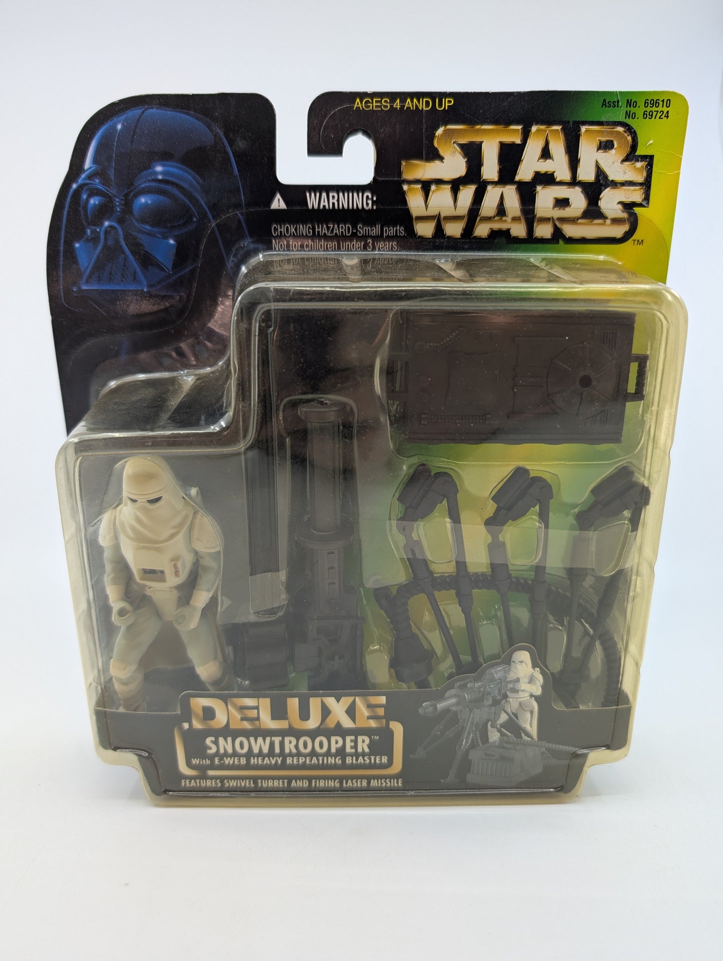 1996 - Star Wars POTF - Deluxe Snowtrooper E-Web Heavy Repeating Blaster