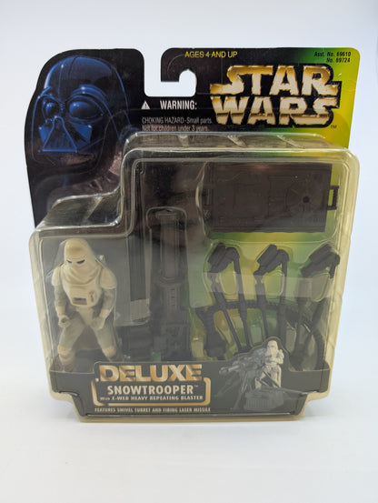 1996 - Star Wars POTF - Deluxe Snowtrooper E-Web Heavy Repeating Blaster