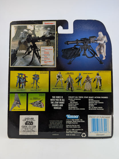 1996 - Star Wars POTF - Deluxe Snowtrooper E-Web Heavy Repeating Blaster
