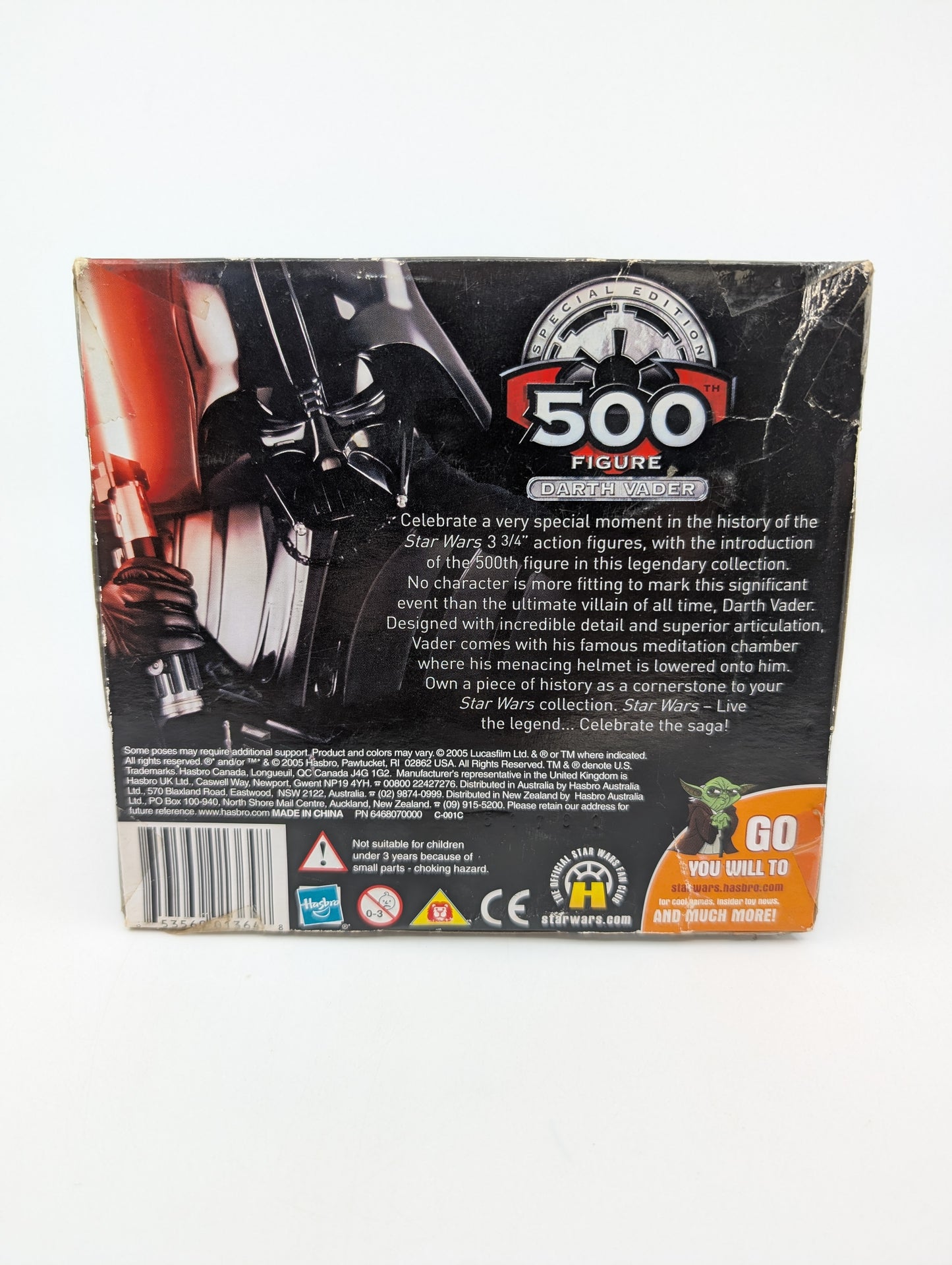 2005 - Star Wars - Darth Vader 500th Figure Special Edition Hasbro