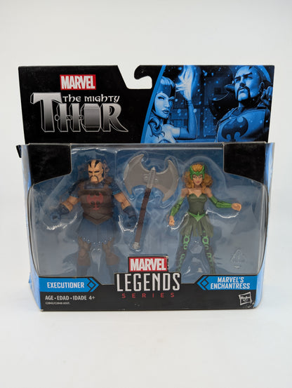 2017 - Marvel Legends Mighty Thor - Executioner & Enchantress 2-Pack