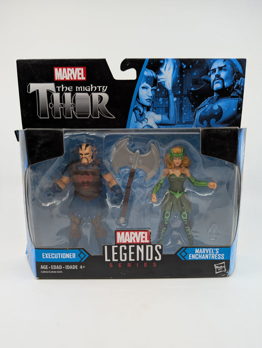 2017 - Marvel Legends Mighty Thor - Executioner & Enchantress 2-Pack