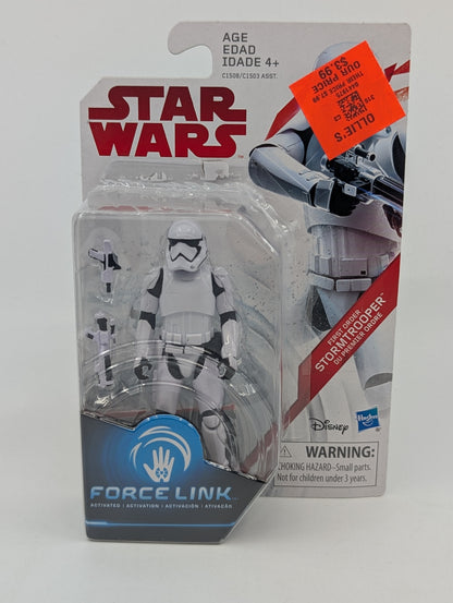 2017 - Star Wars Last Jedi - First Order Stormtrooper Force Link Hasbro