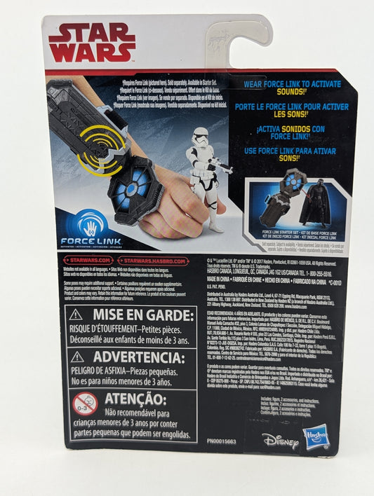 2017 - Star Wars Last Jedi - First Order Stormtrooper Force Link Hasbro