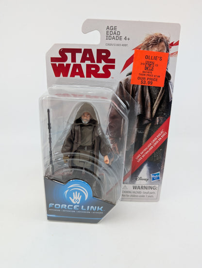 2017 - Star Wars Last Jedi - Luke Skywalker Jedi Exile Force Link Hasbro