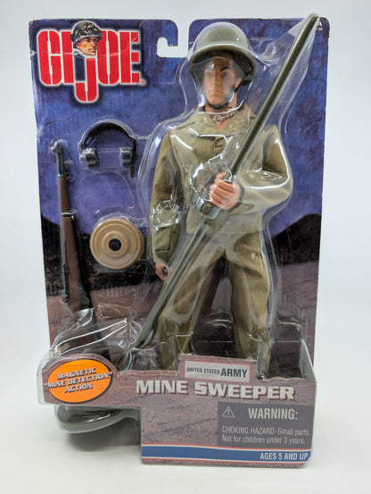 1999 - G.I. Joe - WWII U.S. Army Mine Sweeper 12 Inch Figure - Hasbro