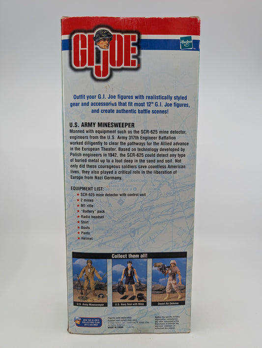 2002 - G.I. Joe - U.S. Army Minesweeper 12 Inch Figure - Hasbro