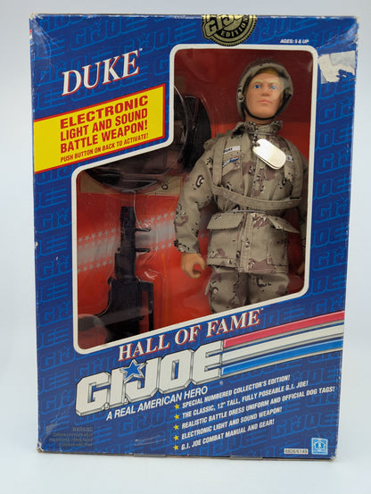1991 - G.I. Joe Hall of Fame - Duke 12 Inch Figure Electronic Weapon Hasbro