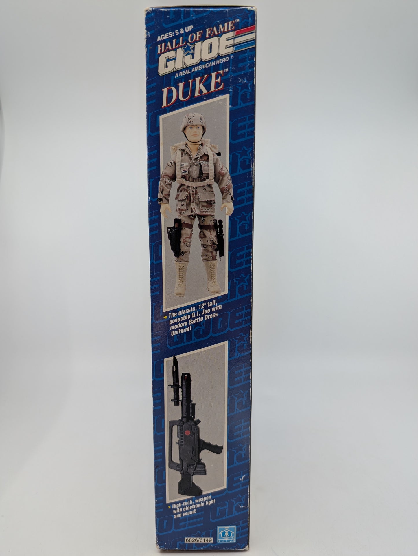 1991 - G.I. Joe Hall of Fame - Duke 12 Inch Figure Electronic Weapon Hasbro