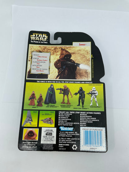 1996 - Star Wars Power of the Force - Jawas Glowing Eyes 2-Pack - Kenner