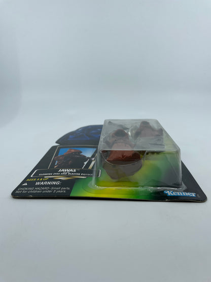 1996 - Star Wars Power of the Force - Jawas Glowing Eyes 2-Pack - Kenner