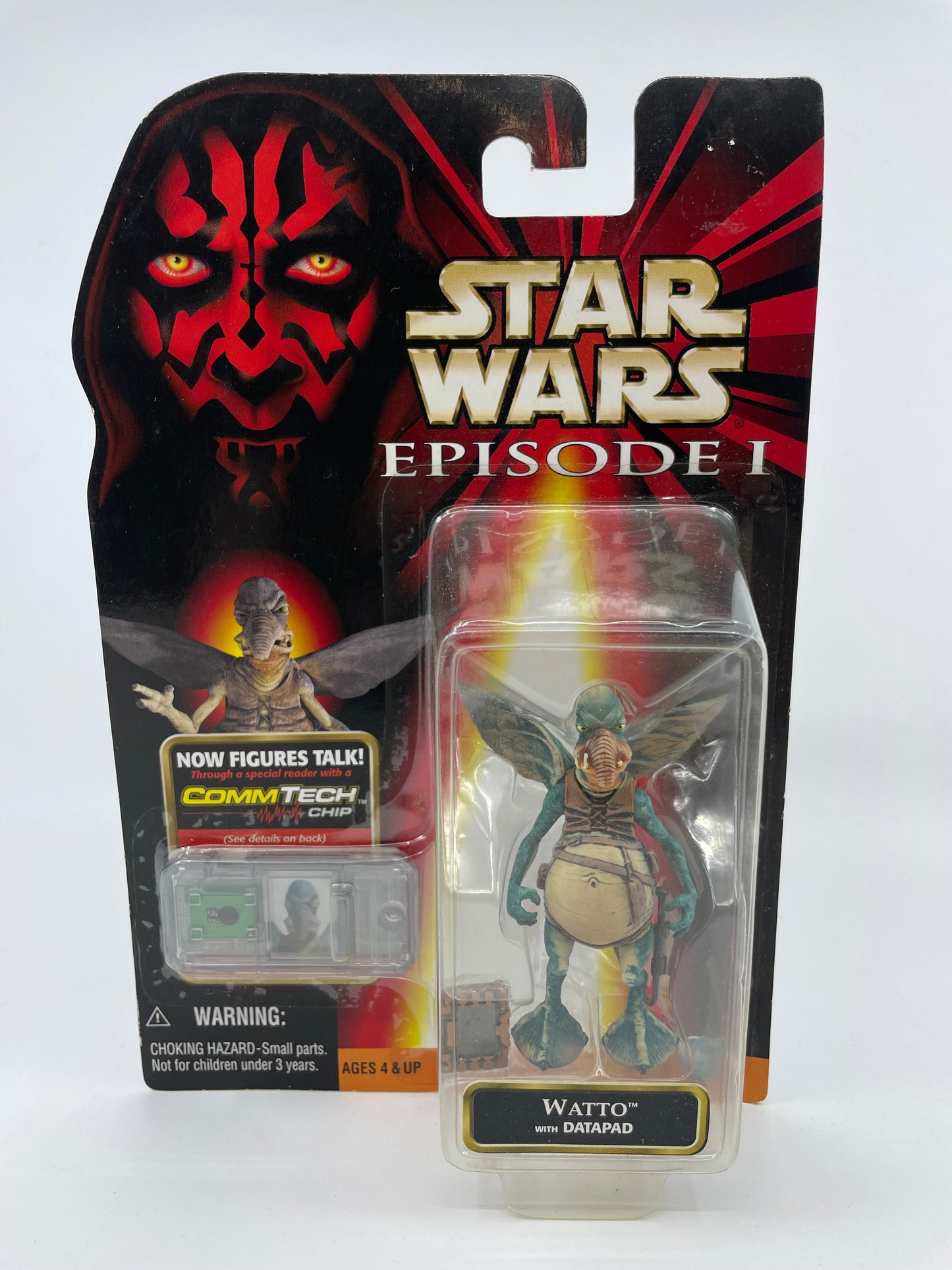 1999 - Star Wars Episode I - Watto with Datapad - Hasbro Figure