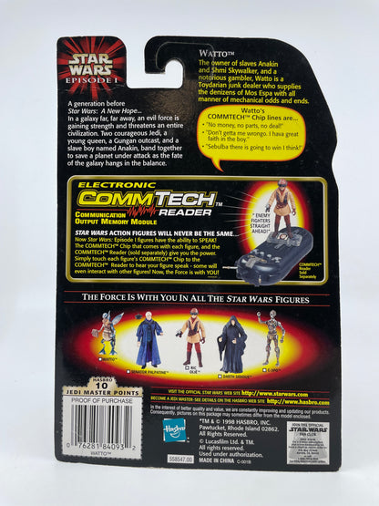 1999 - Star Wars Episode I - Watto with Datapad - Hasbro Figure