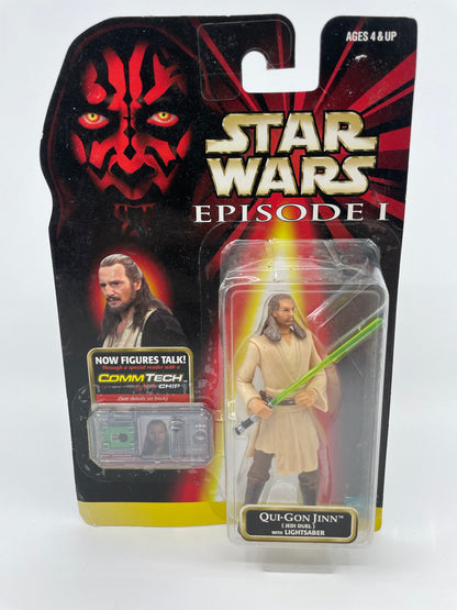 1999 - Star Wars Episode I - Qui-Gon Jinn Jedi Duel - Hasbro Figure