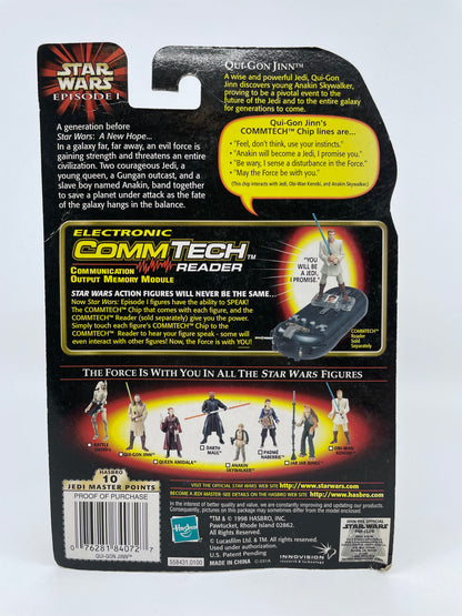 1999 - Star Wars Episode I - Qui-Gon Jinn Jedi Duel - Hasbro Figure