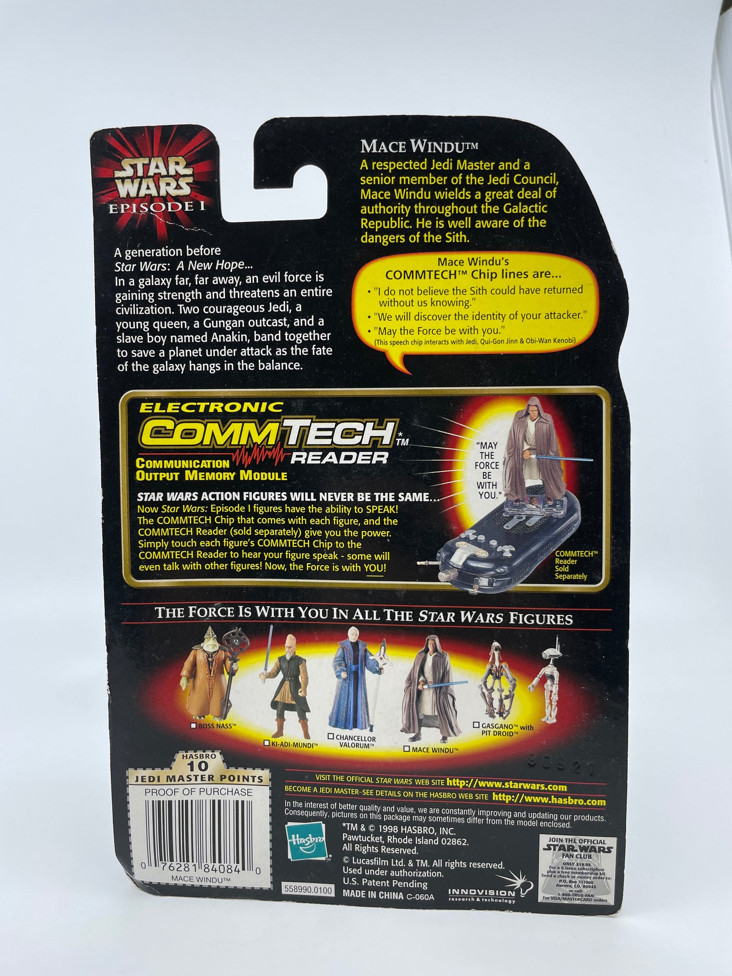 1999 - Star Wars Episode I - Mace Windu - Hasbro Figure