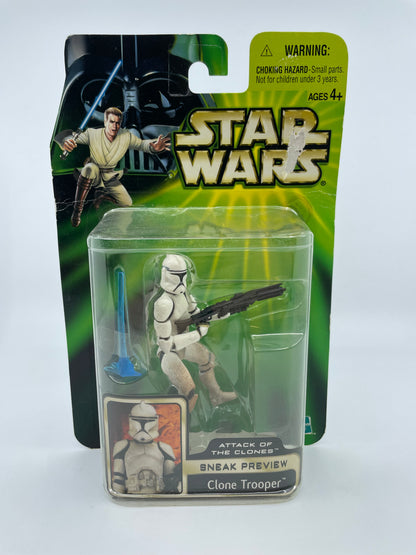2002 - Star Wars Attack of the Clones Sneak Preview - Clone Trooper - Hasbro