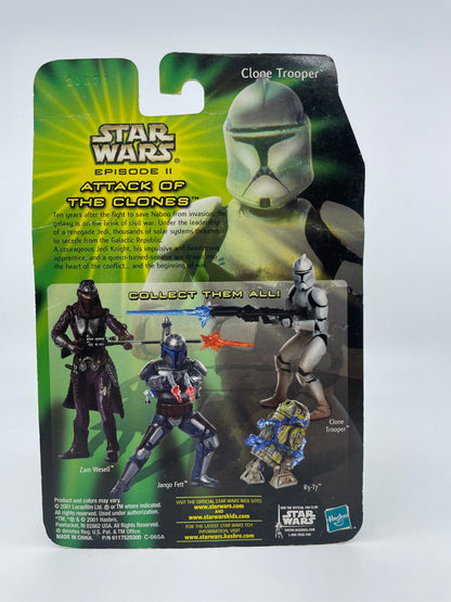 2002 - Star Wars Attack of the Clones Sneak Preview - Clone Trooper - Hasbro