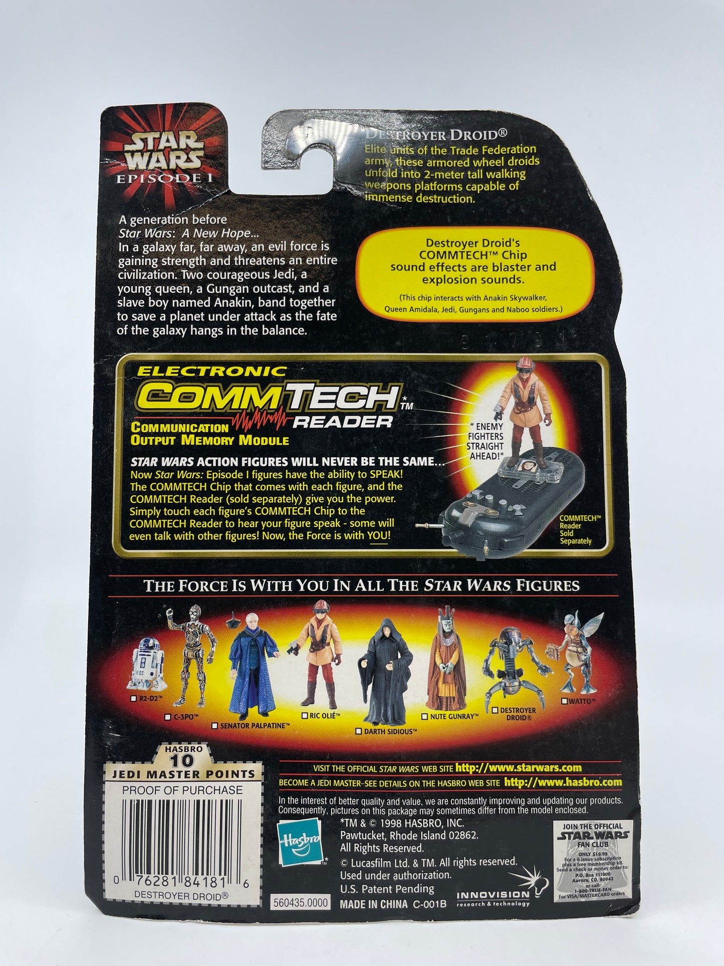 1999 - Star Wars Episode I - Destroyer Droid - Hasbro Figure