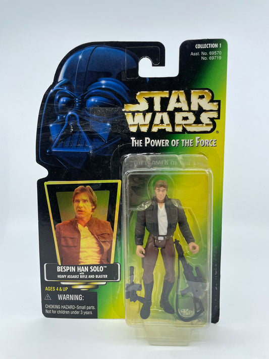 1997 - Star Wars Power of the Force - Bespin Han Solo - Kenner Figure