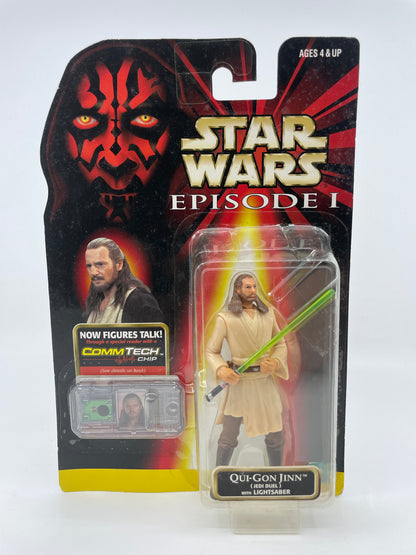 1999 - Star Wars Episode I - Qui-Gon Jinn Jedi Duel - Hasbro Figure