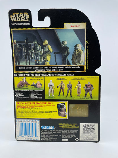 1997 - Star Wars Power of the Force - Zuckuss Bounty Hunter - Kenner