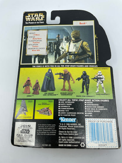 1996 - Star Wars Power of the Force - Bossk Bounty Hunter - Kenner Figure