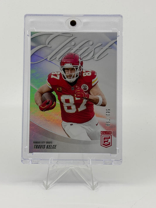 2025 Donruss Elite - Elitist #7 Travis Kelce /799 KC Chiefs