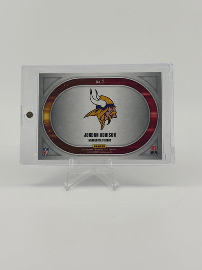2025 Donruss Elite Jordan Addison Full Throttle /799 Minnesota Vikings