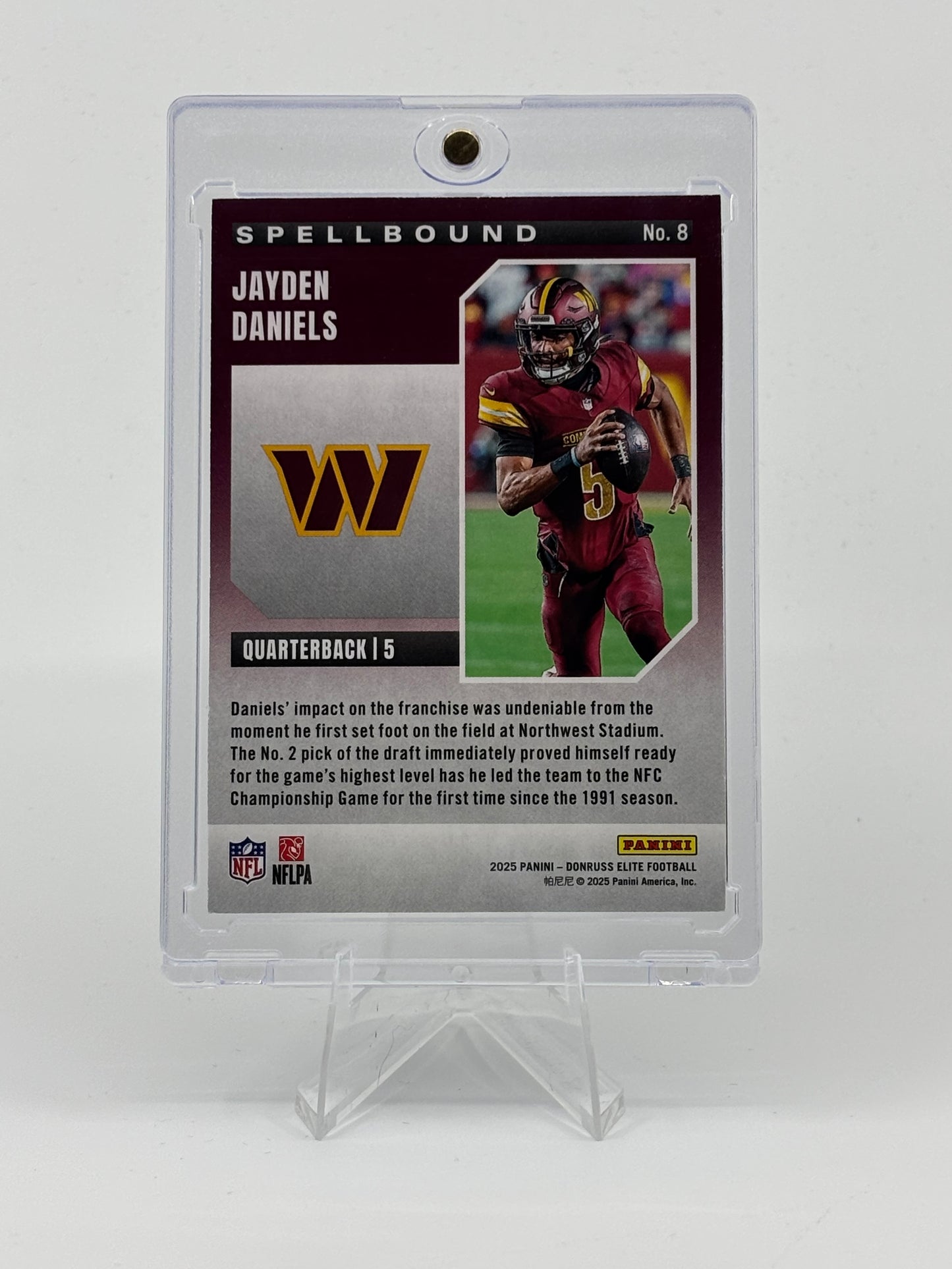 2025 Panini Donruss Elite - Spellbound Jayden Daniels #12 /799