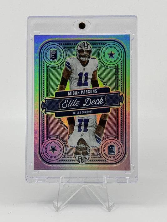 2025 Panini Donruss Elite #9 Micah Parsons Elite Deck Silver /799