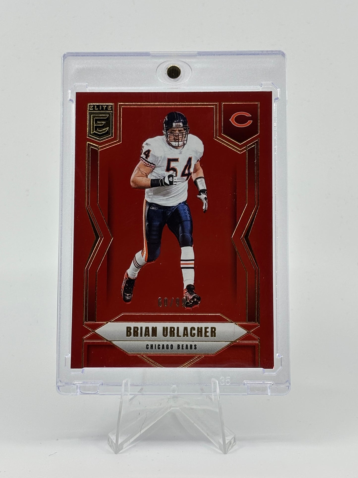 2025 Donruss Elite Brian Urlacher Red /99 Chicago Bears Football