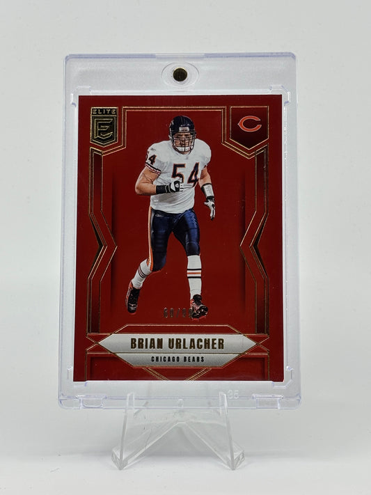 2025 Donruss Elite Brian Urlacher Red /99 Chicago Bears Football