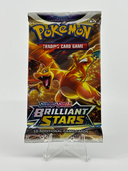 Pokemon Brilliant Stars Booster Pack - 10 Cards / Pack - Random Art - SEALED