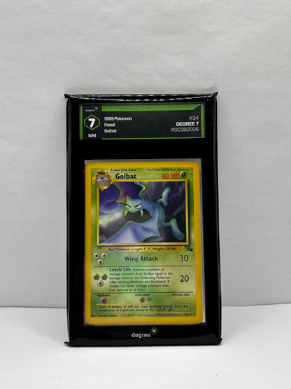 Golbat 34/62 Fossil Regular Degree 7