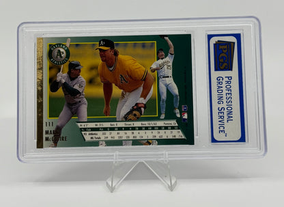 1994 Fleer Ultra Mark McGwire #111 ProGrading 8.5