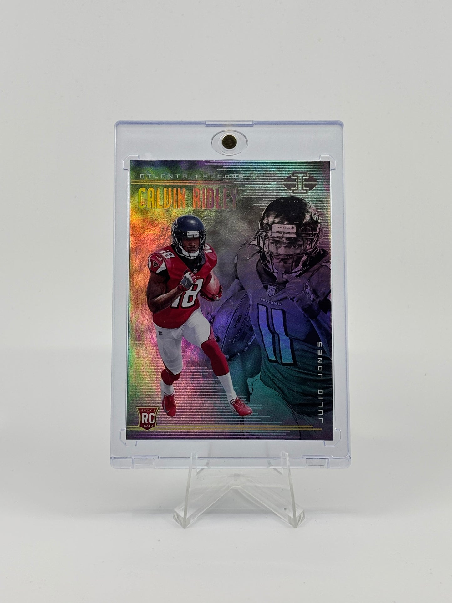 2018 Panini Illusions - Julio Jones, Calvin Ridley #4 (RC)