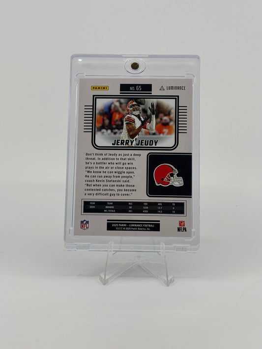 2025 Panini Luminance #65 Jerry Jeudy Cleveland Browns