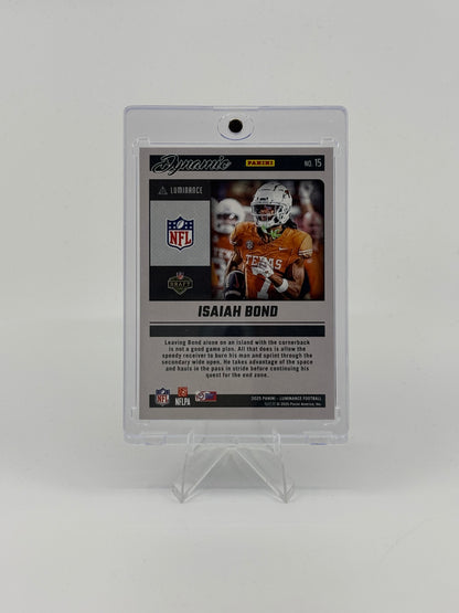 2025 Panini Luminance #15 Isaiah Bond Dynamic Rookies