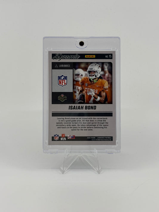 2025 Panini Luminance #15 Isaiah Bond Dynamic Rookies