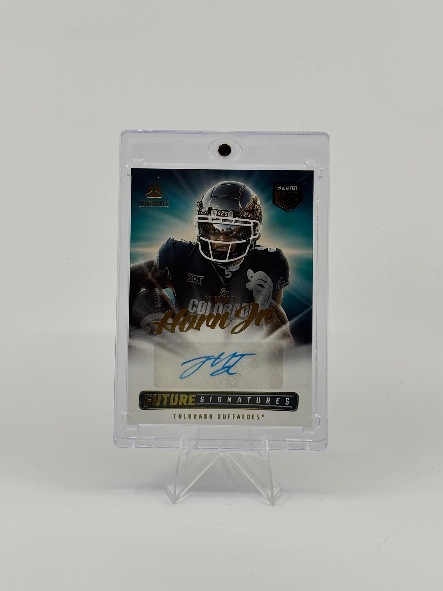 2025 Panini Luminance Jimmy Horn Jr. RC Rookie Future Signatures Auto #NIL-JHN