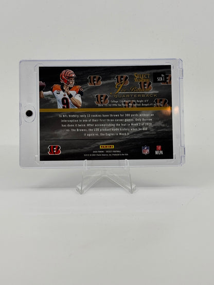 2020 Panini Select - Select Certified Rookies Joe Burrow #SCR-1 (RC)