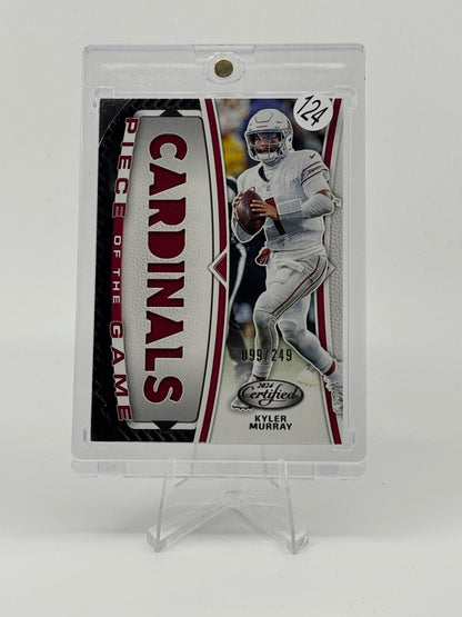2024 Panini Certified - Piece of the Game Relics Kyler Murray #POG-KMY /249