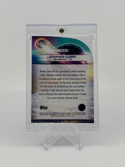 2023-24 Topps Cosmic Chrome - Launched Into Orbit Stephen Curry #LIO-19