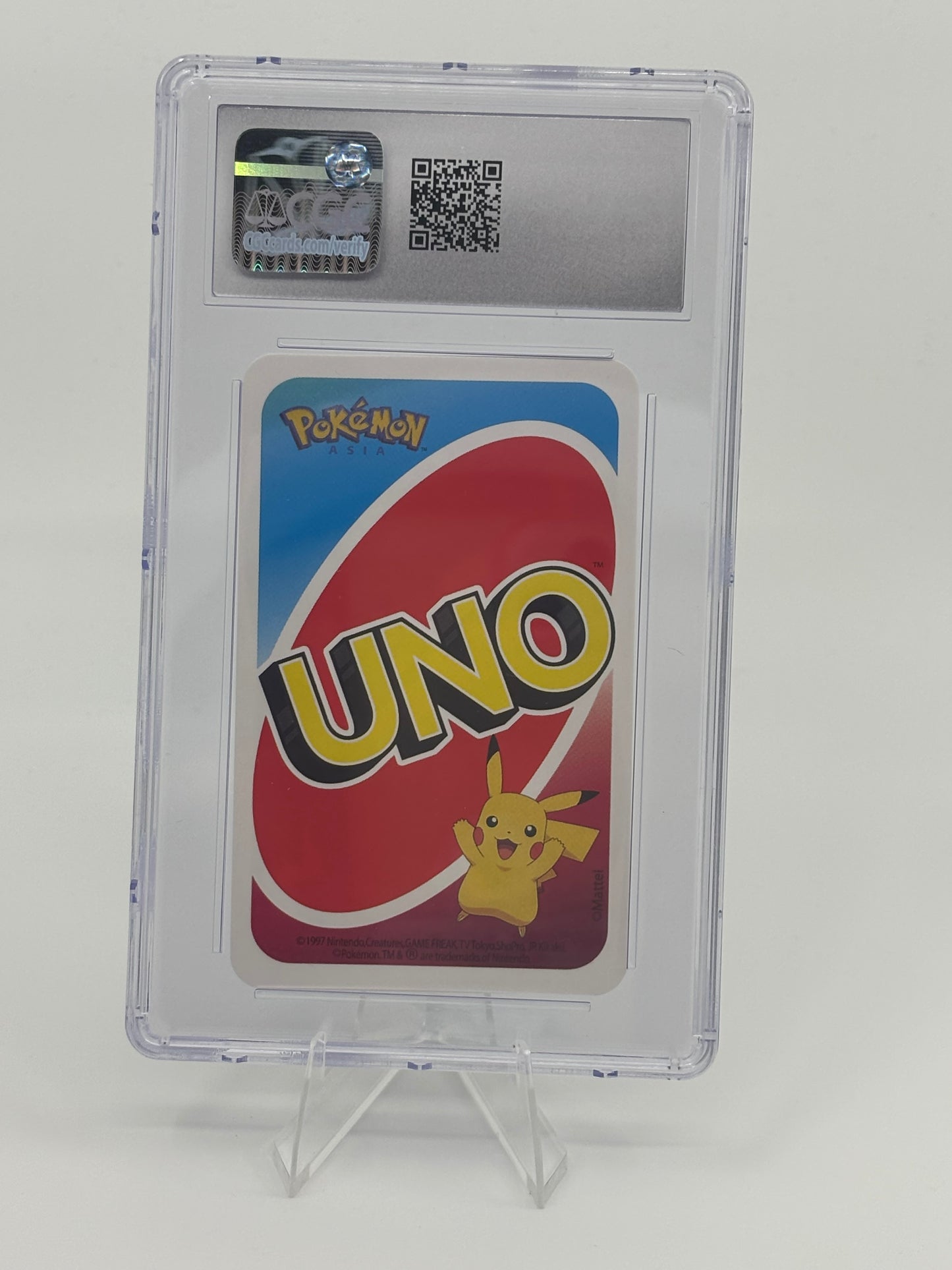 2021 POKEMON PLAYING CARDS JPN POKEMON POCKET UNO - WILDCARD GRENINJA CGC 8.5