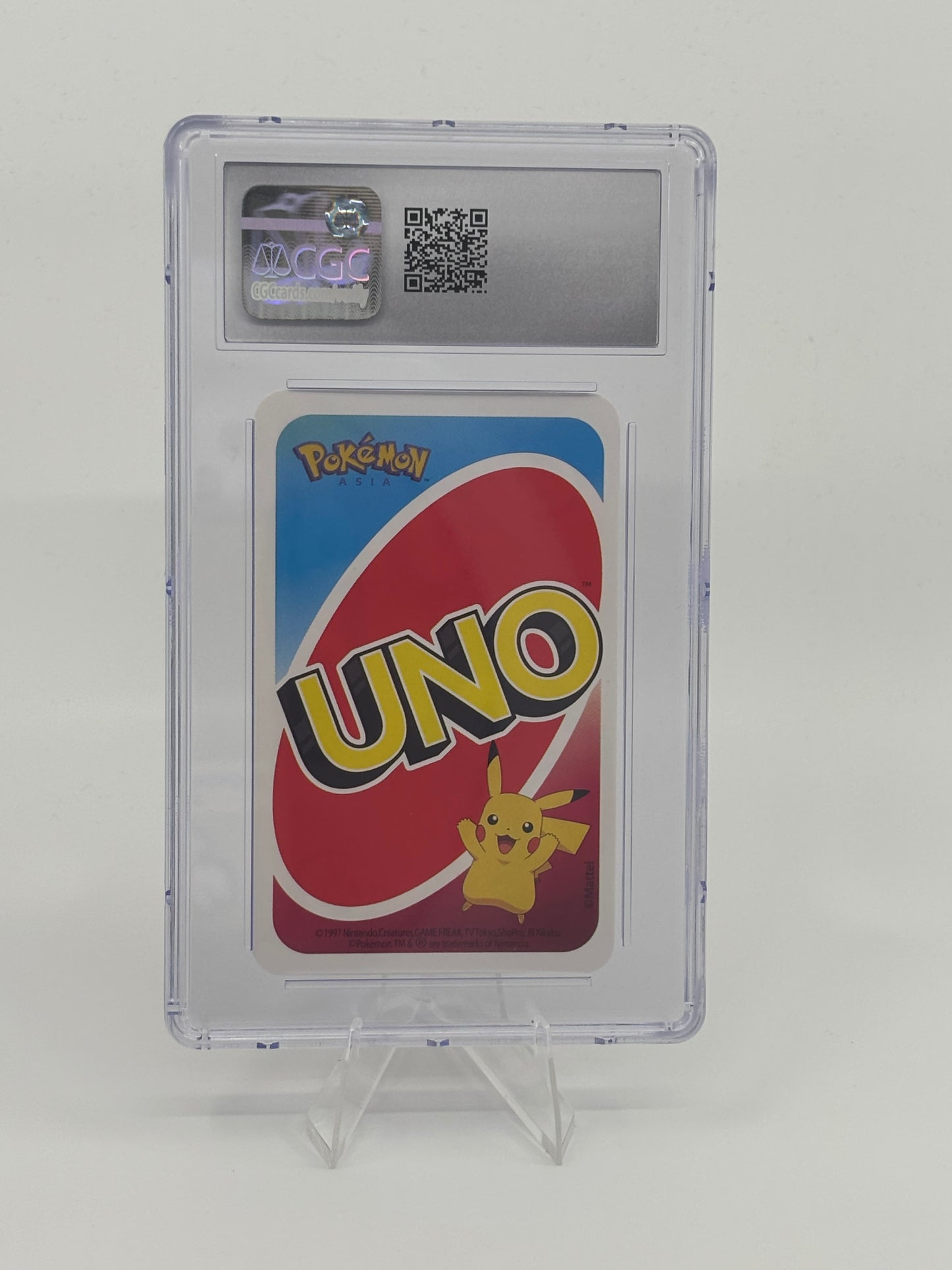 2021 POKEMON PLAYING CARDS JPN POKEMON POCKET UNO - Skip Unknown CGC 7.5
