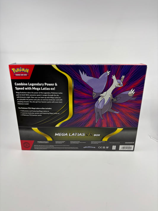 Pokemon TCG  Mega Evolution Mega Latias EX Box Sealed Box