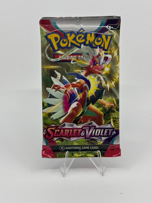 Pokemon Scarlet And Violet Base Set Sealed Booster Pack - English